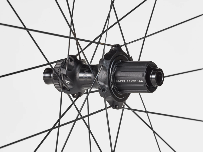 Bontrager Aeolus Pro 49V Disc TLR 142 B Shimano/SRAM 700c Rear Wheel in Black-1